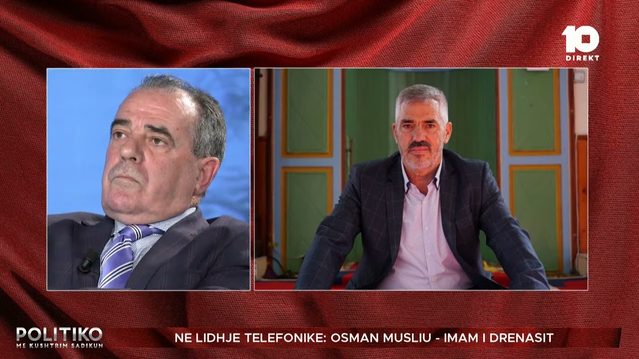Kalon në personale debati Matoshi - imami i Drenasit: - Qysh po po më fyen 