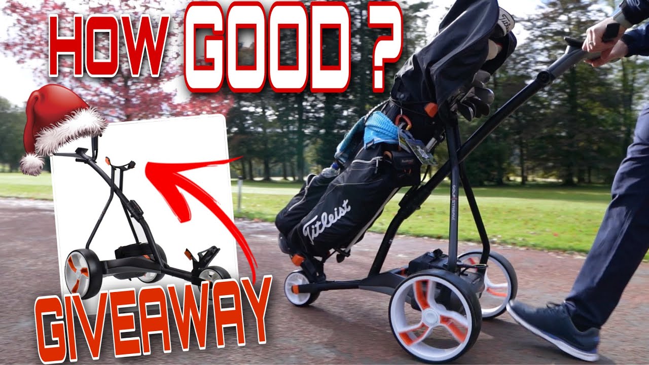 WE are GIVING AWAY this TROLLEY | GOLFSTREAM VISION TROLLEY REVIEW