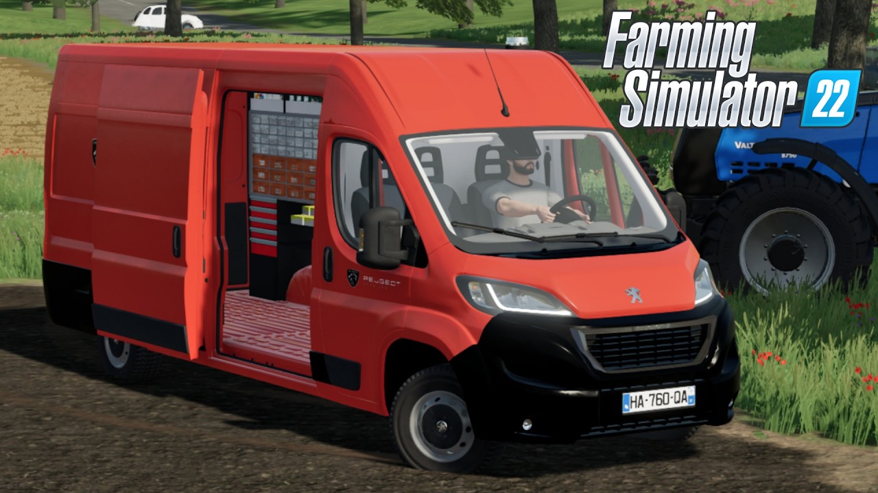 FS22 - Peugeot Boxer | Mobile Service Truck - NEW CAR MOD for Farming Simulator 2022 ROLEPLAY