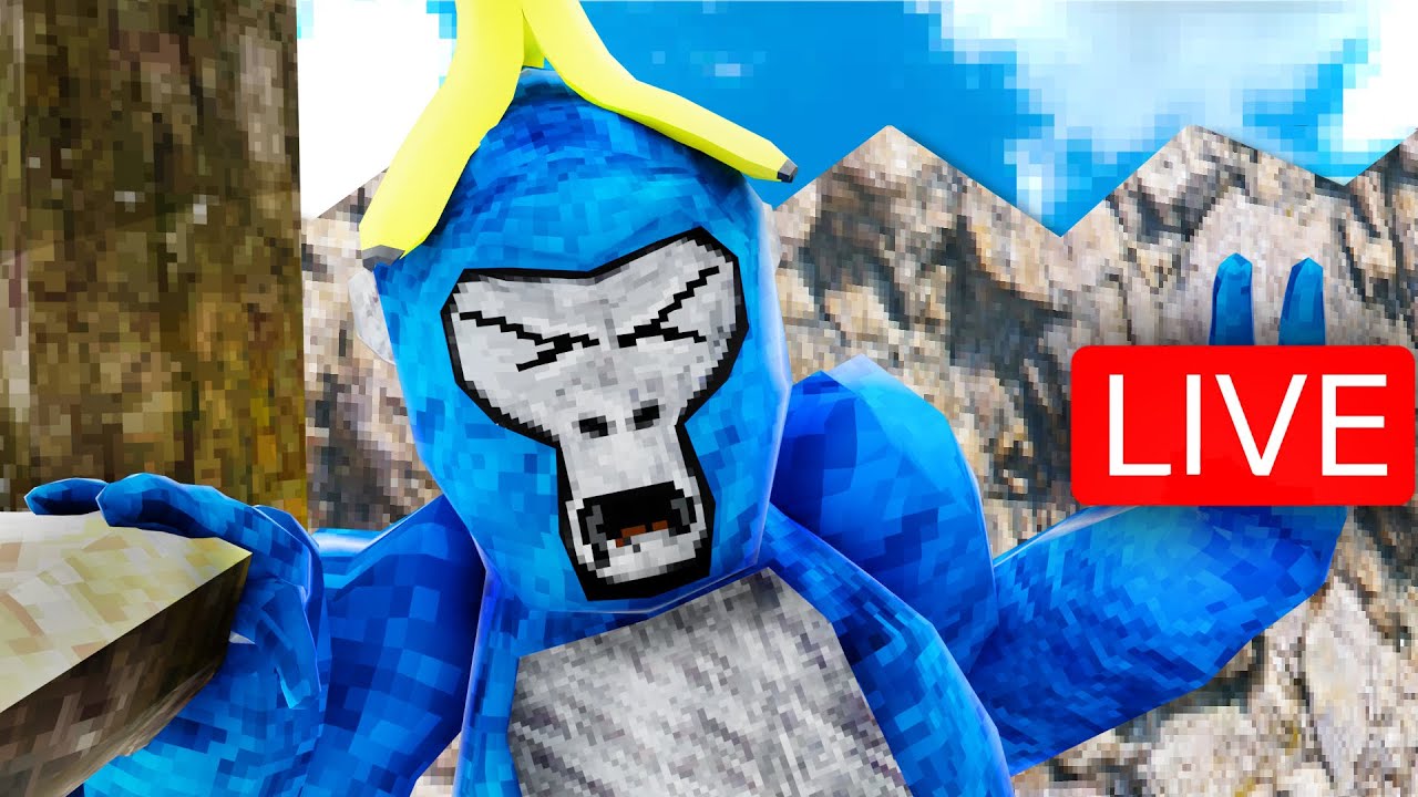 🔴 GORILLA TAG LIVE🔴 With Viewers! (AA Badge!) #gorillatag #gtag #shorts #vr