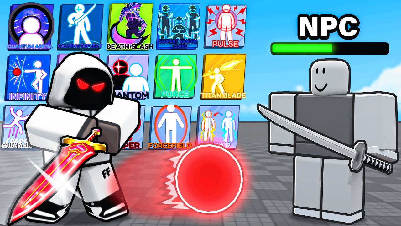 EVERY ABILITY vs NPC MODE In Blade Ball..