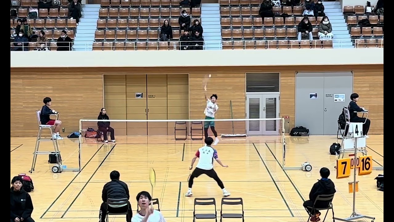 澤田 治樹選手(前沢髙)vs高橋 拓夢 岩手県総合 R64 2025.12.14