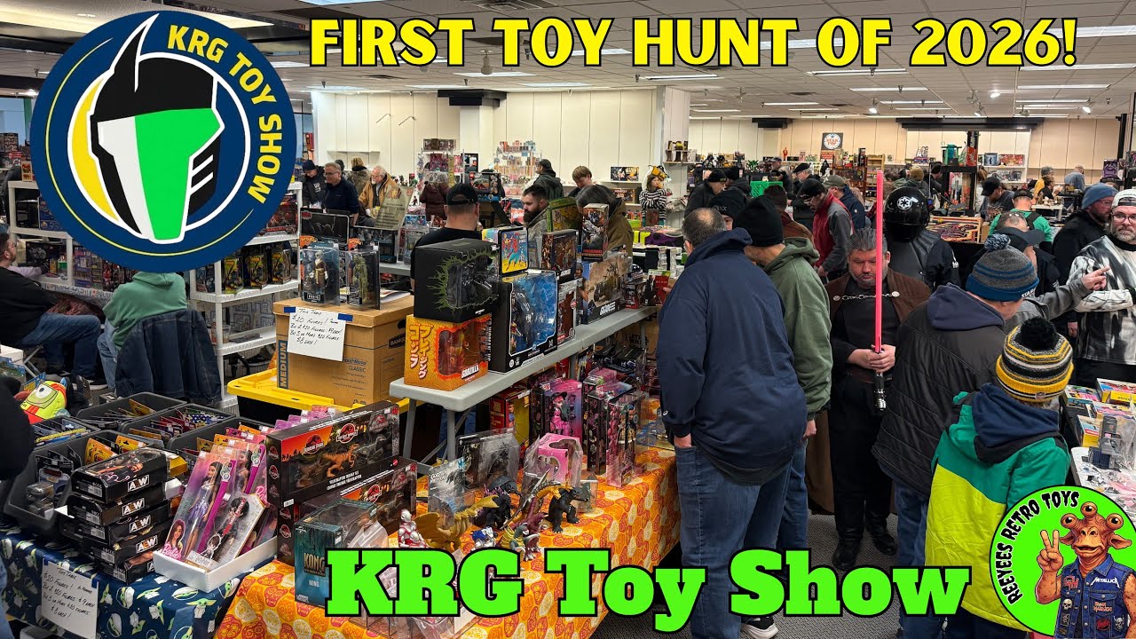 KRG TOY SHOW 2026!  Walk Through & Toy Hunt!