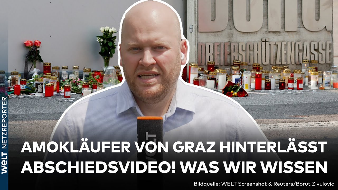 AMOK IN GRAZ: Täter hinterlässt ein Abschiedsvideo! Was wir bislang über Artur A. wissen