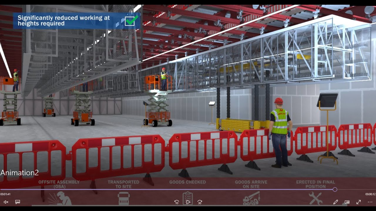 DATA CENTER CONSTRUCTION ANIMATION