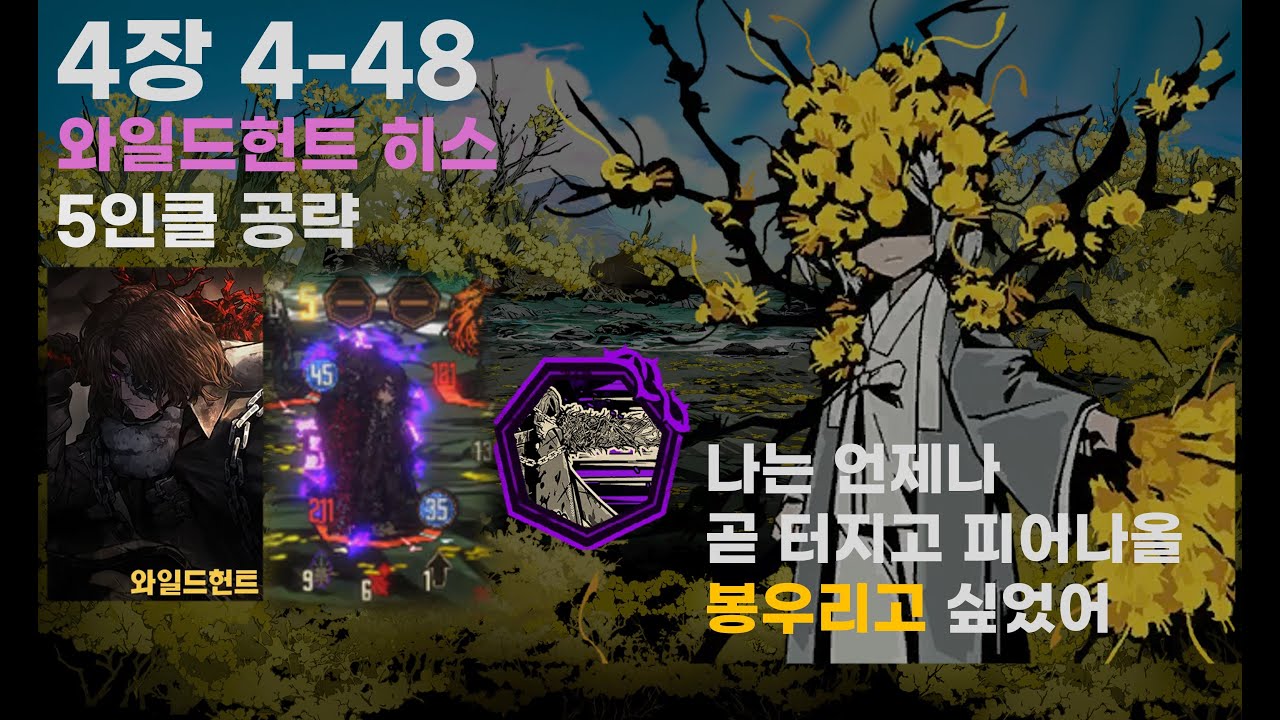 [림버스 컴퍼니] 4-48 와히스와 함께하는 동백 공략