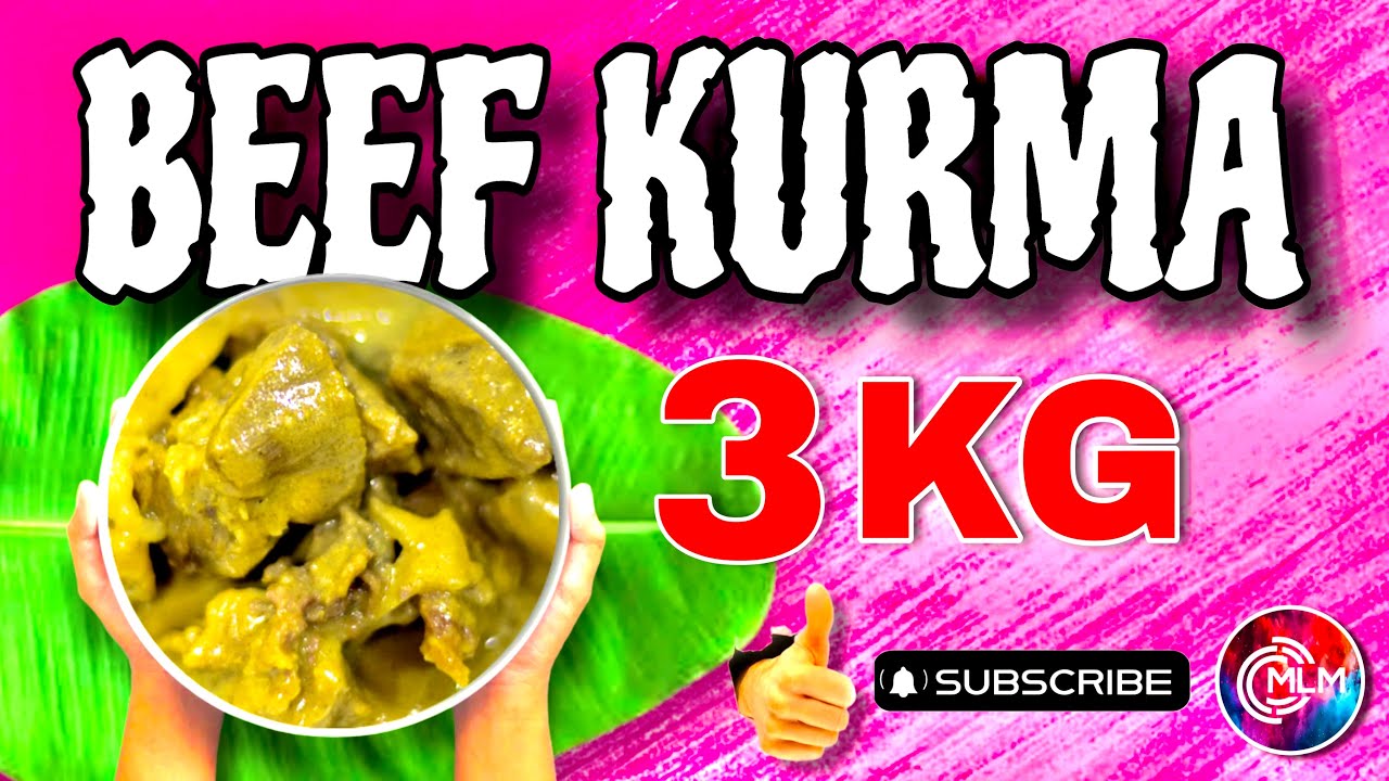 Beef kurma in Tamil |srilanka beef korma | how to make Muslim wedding style beef korma | 1 kg koruma