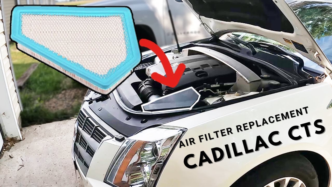 Замена воздушного фильтра Cadillac CTS