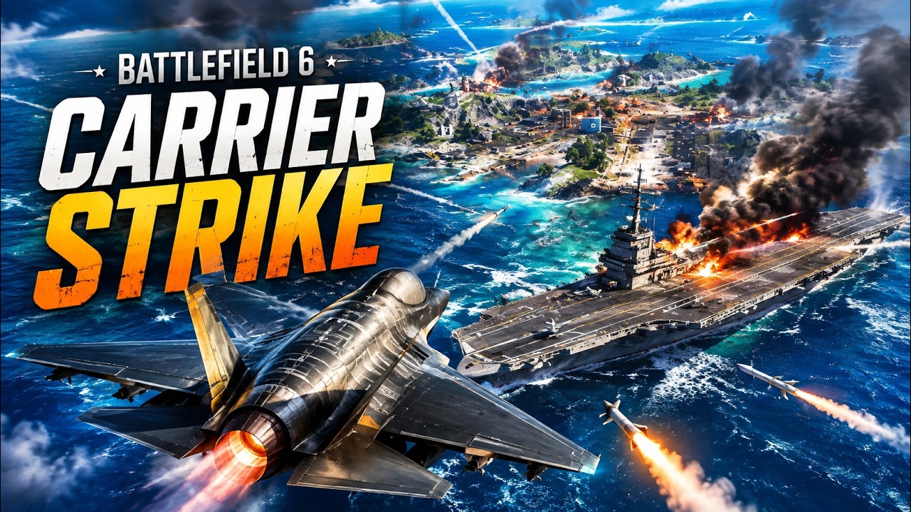 Battlefield 6 Carrier Strike &ndash; Full Aircraft Carrier Battle | No Commentary
