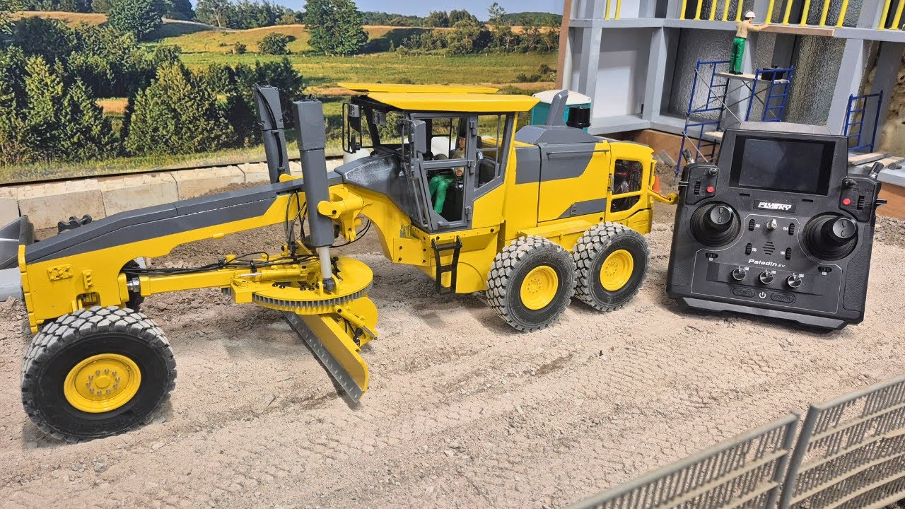 Assembling A Detailed 1:14 Scale 3D printed Road Grader Part 1
