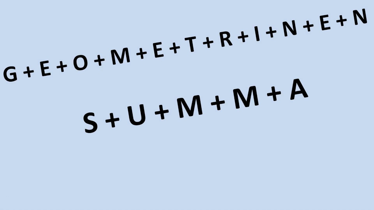 Geometrinen summa