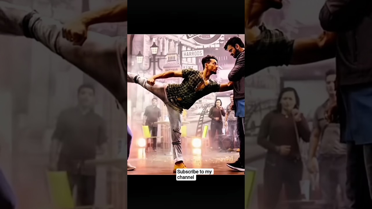 tiger shroff best fighting scene🔥||