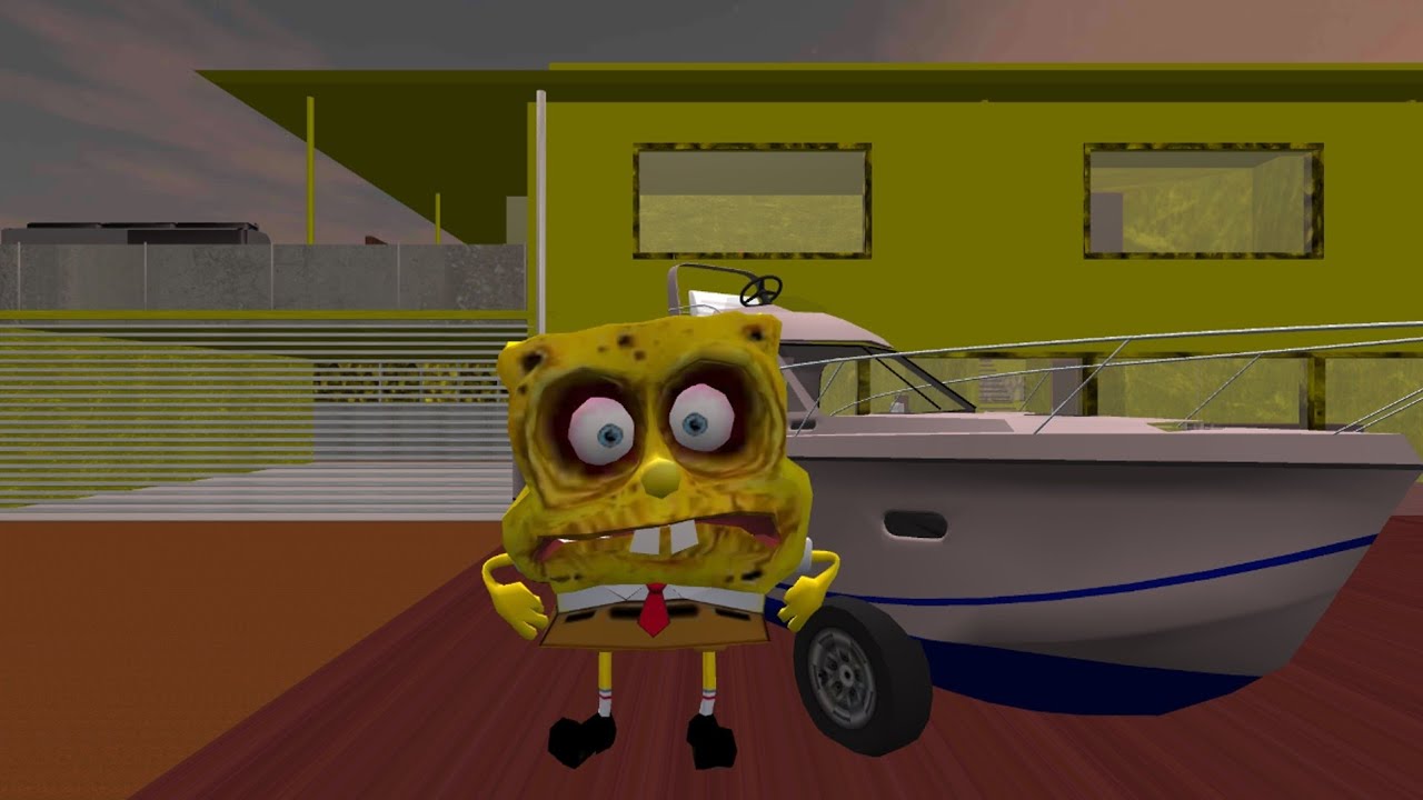 Sponge Neighbor. Hello Bob 3D Gameplay