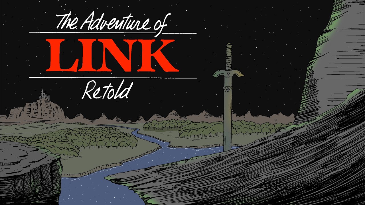 Zelda 2: The Adventure of Link Retold (Fan Made Trailer)