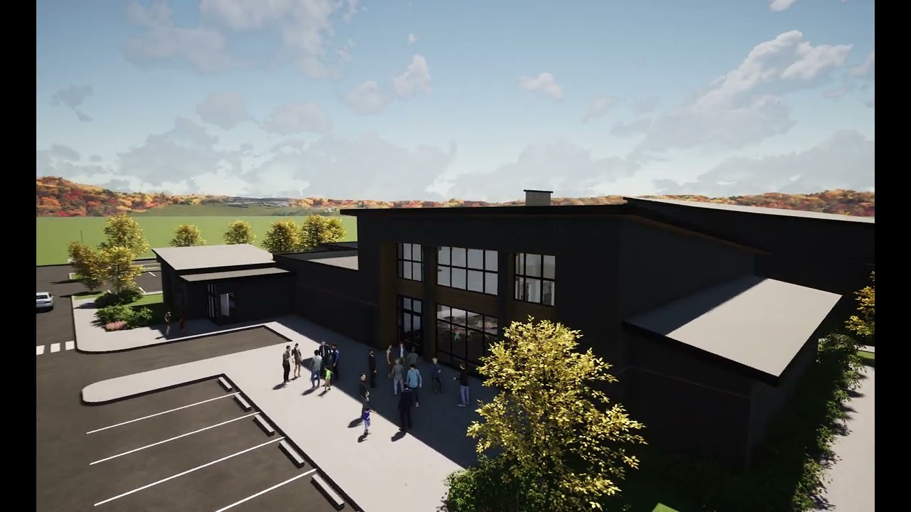 New Northwood Christian Church Building - Rendering Video