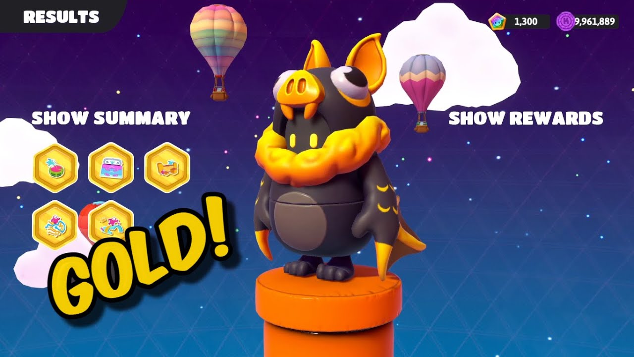 Fall Guys Golden Win: Brightshine Bat