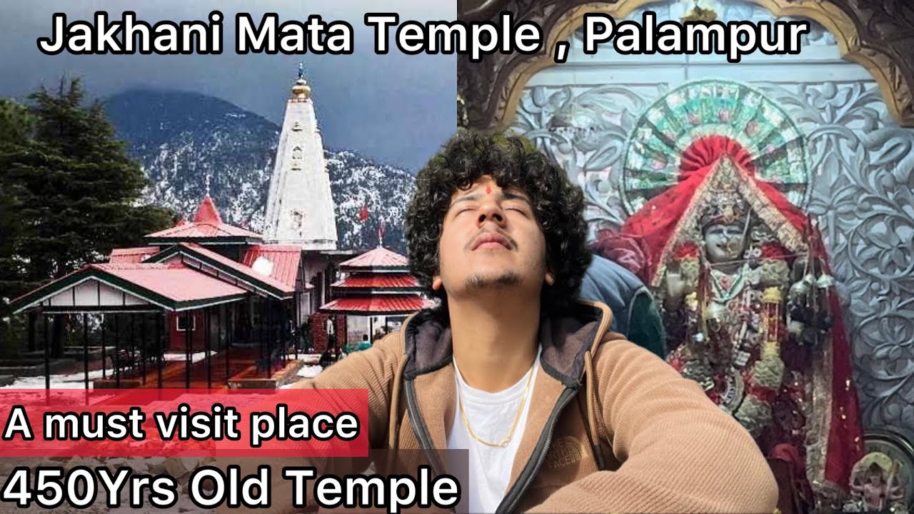 A Temple Amidst Dhauladhar Mountains ❤️ जखनी माता मंदिर ॥ 450 साल पुराना मंदिर ॥ Himachal Pradesh