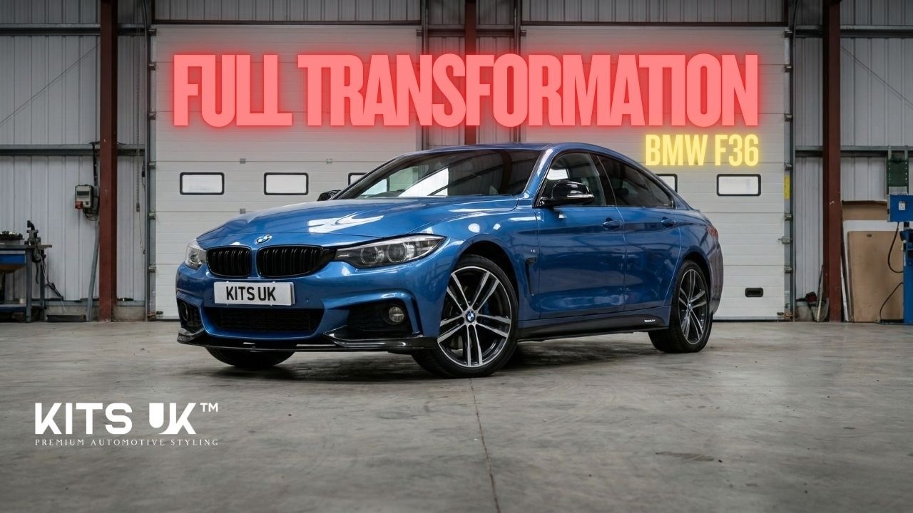 How To Install BMW F36 Body Kit 🔧 Splitter, Diffuser & Side Skirts Guide