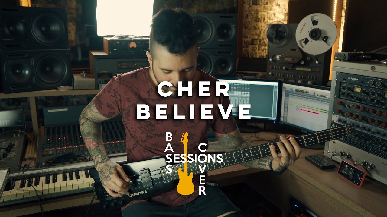 Cher - Believe (Bass Cover) 4k Steinberger XL