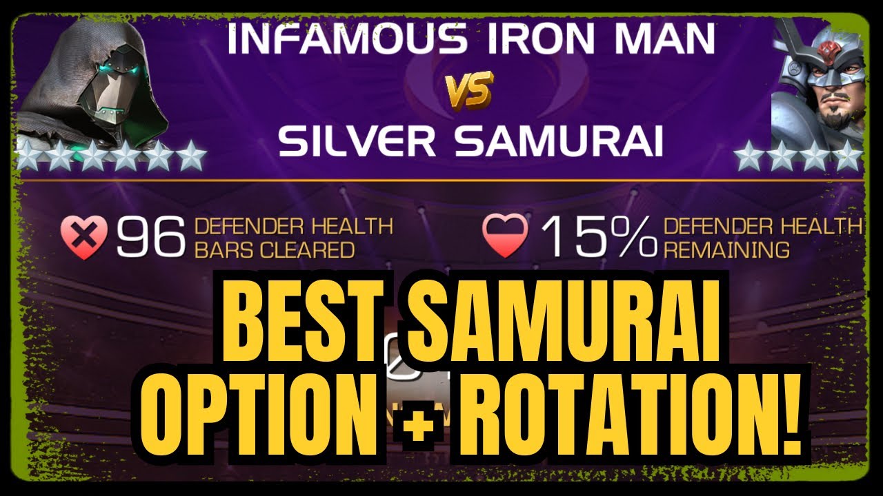 Infamous Iron Man &mdash; ЛУЧШИЙ вариант против Silver Samurai! Показываю ротацию!