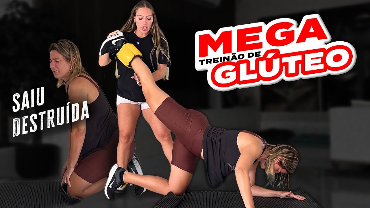 TREINO PARA DEIXAR O BUMBUM GIGANTE EM CASA!