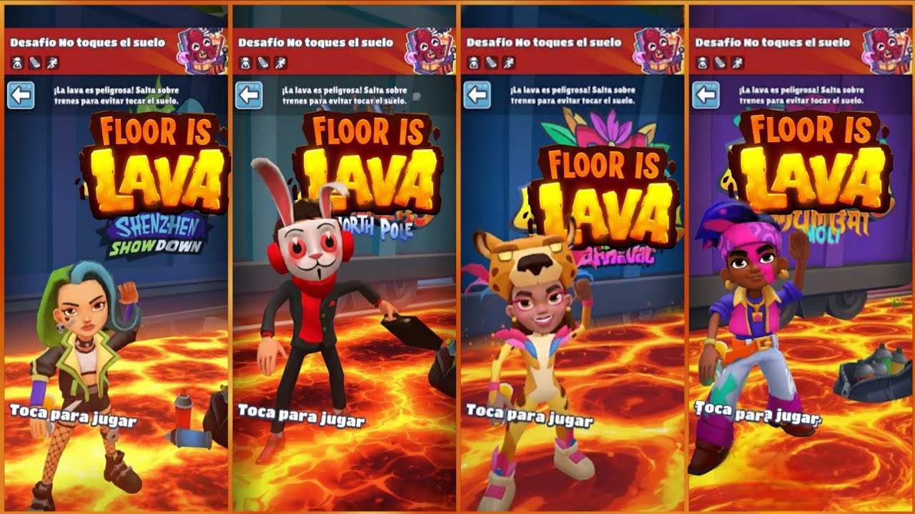 The Floor Is Lava in 4 Cities! 🔥🌍 | Subway Surfers Challenge