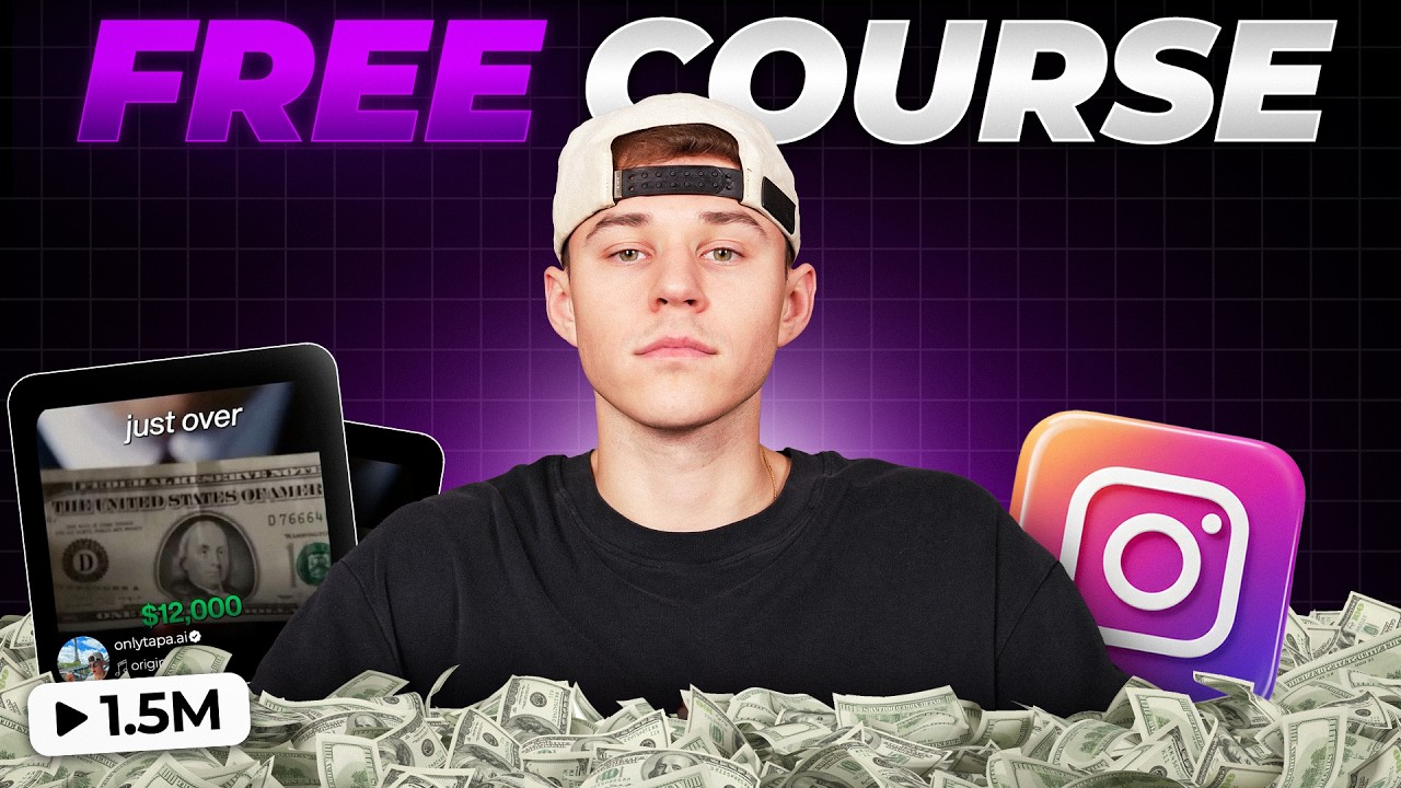FREE 1 Hour Instagram Automation Course For Beginners | Make Money With Instagram