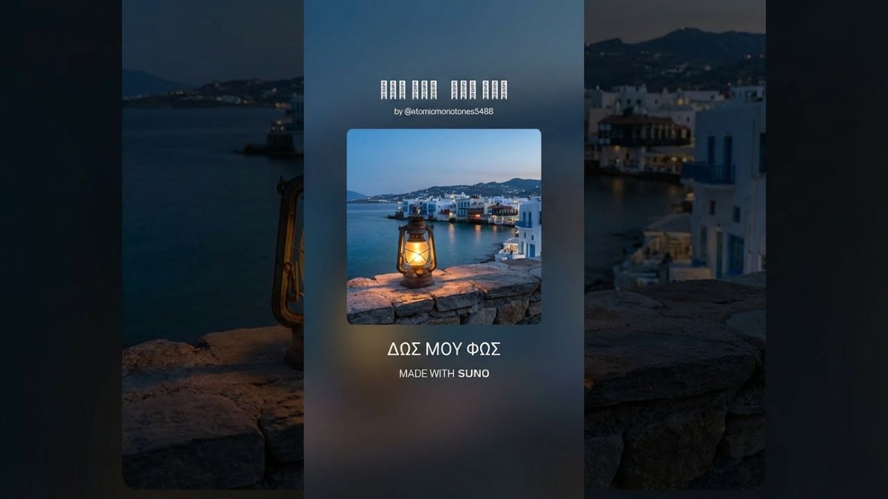 ΔΟΣ ΜΟΥ  ΦΩΣ ΜΟΥ#music #spotifyclone #song #παραδοσιακη #love #spotify #greekmusic #lyrics