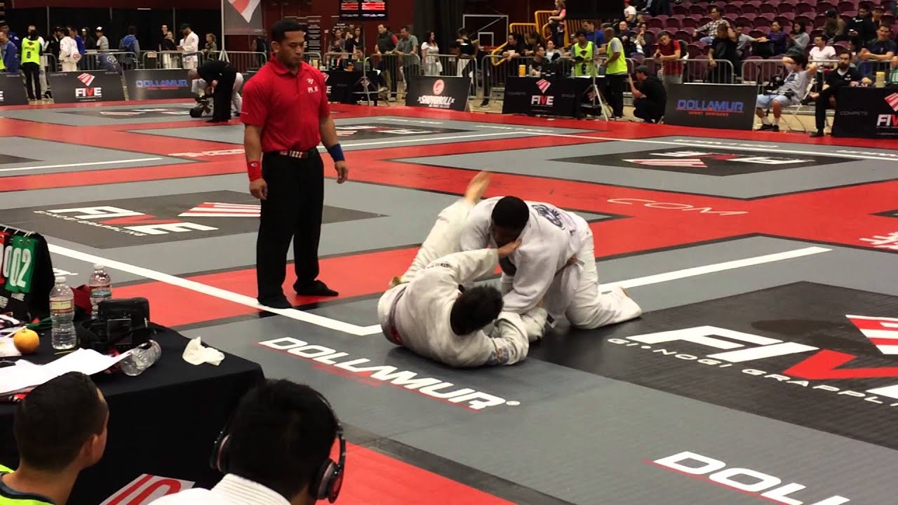 Brandon Tucker vs David Morehead Five Grappling CA Open Feb 2014