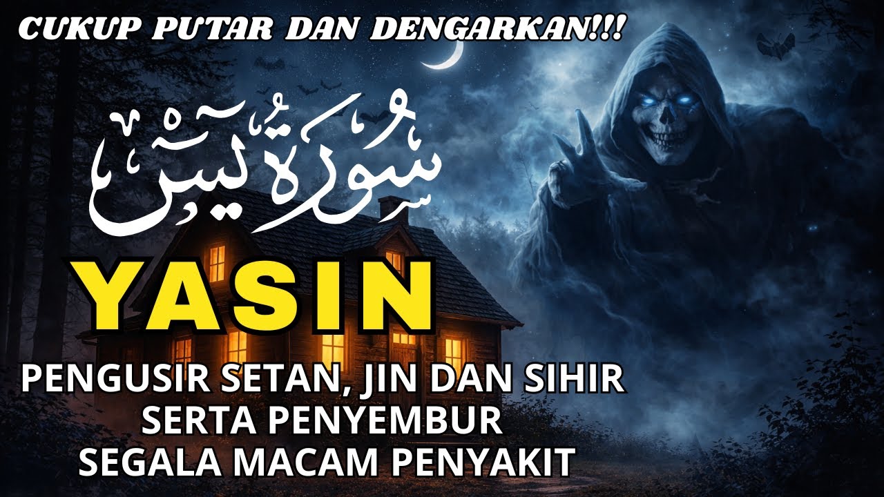 RUQYAH RUMAH PENGUSIR JIN, SETAN DAN SIHIR DI RUMAH,TUBUH,PENENANG HATI DAN FIKIRAN