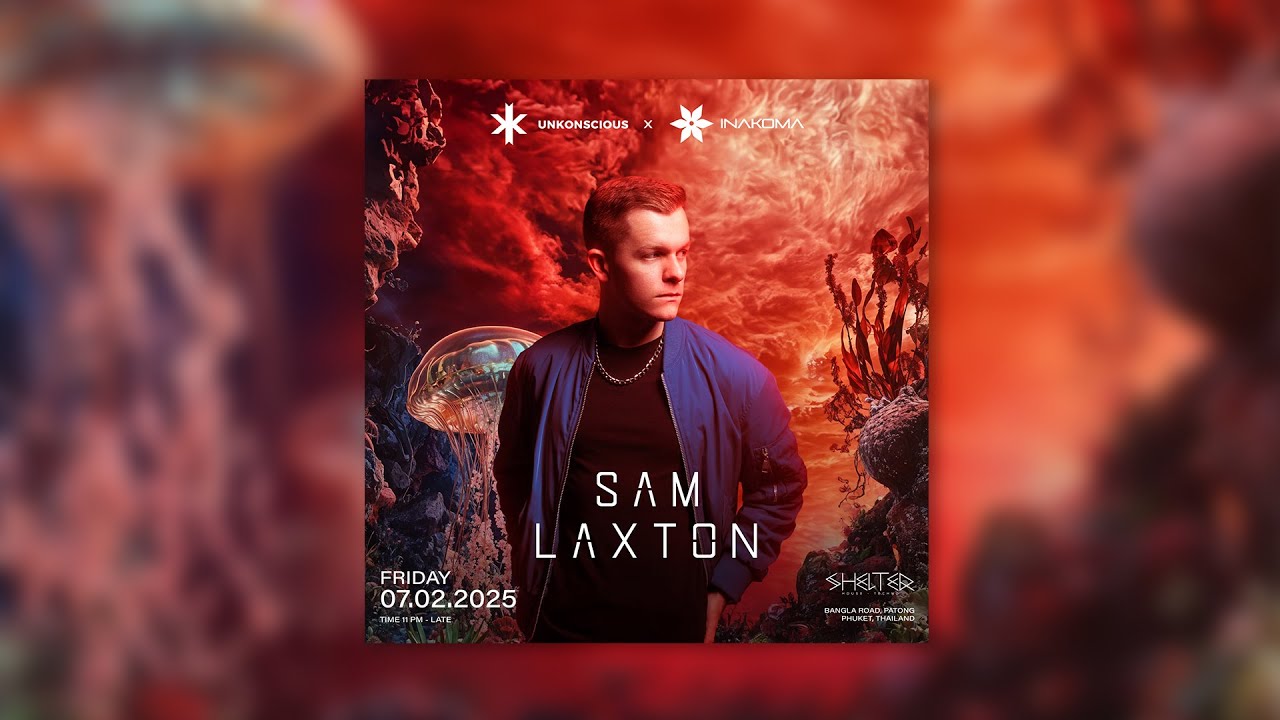 Sam Laxton live set @ Inakoma x Unkonscious Festival 2025 #UNK25 Phuket Thailand