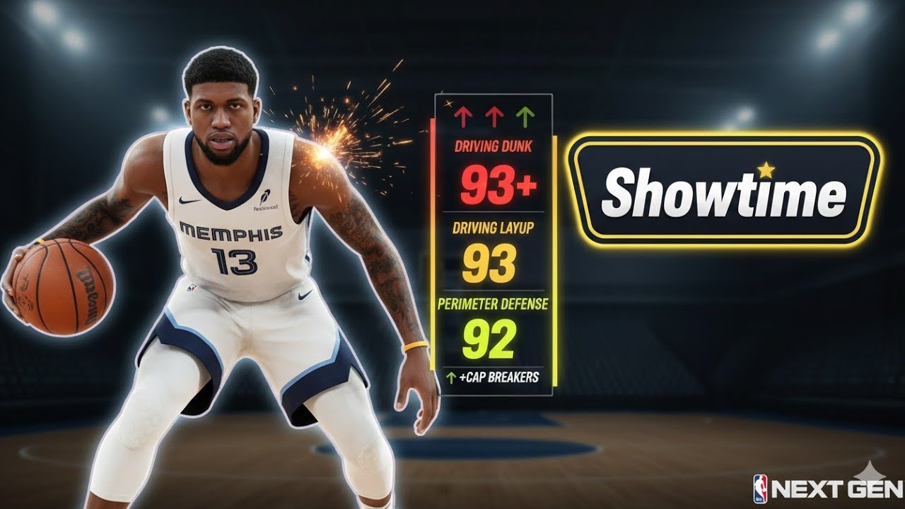 BROKEN 6'9" PAUL GEORGE BUILD in NBA 2K26! Best 2-Way 3-Level Scorer Build & Gameplay