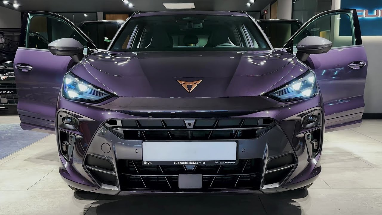 2025 Cupra Terramar - спортивный внедорожник | Детали экстерьера и интерьера