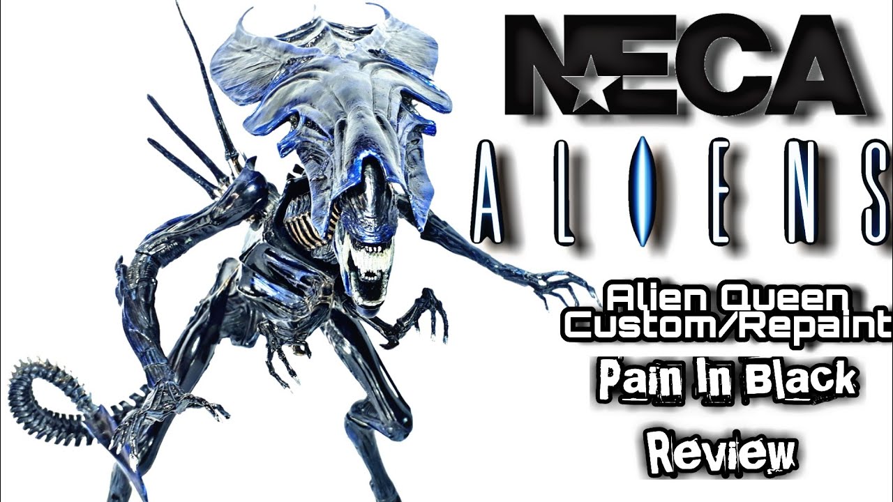 NECA Alien Queen Deluxe Action Figure (Custom/Repaint) En Español