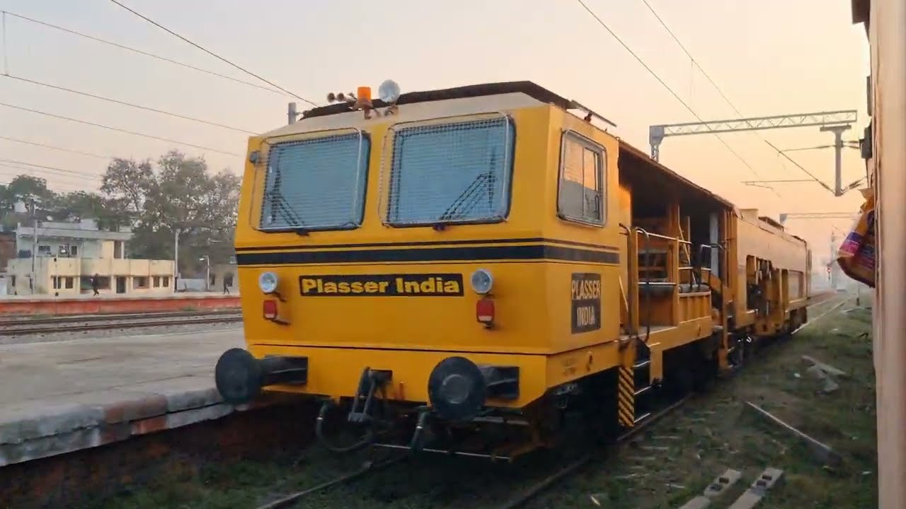 Sasaram Junction station 13152/Jammu Tawi-Kolkata Express Arriving Departing, Indian Railways 4k HD