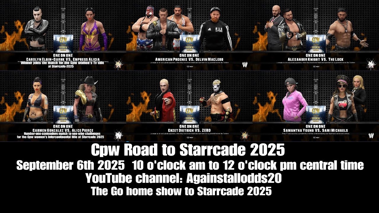 Cpw Road to Starrcade 2025