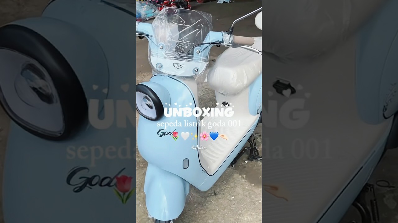 Sepeda Listrik Goda Lemon #shortvideo #sepedalistrik #goda #godalemon #short #skuter #selis