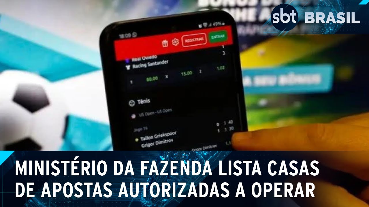 Governo divulga lista com 95 bets autorizadas a operar no Brasil | SBT Brasil (02/10/24)