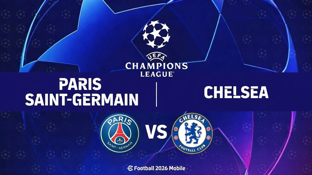 PSG vs Chelsea‼️match simulation↔️efootball2026mobile♨️✅‎‎@play_efootball⁩ #ucl #epl