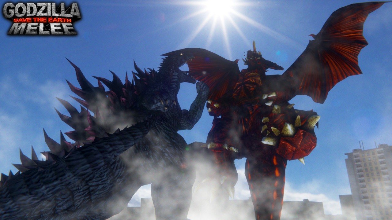 50 Min of Godzilla STE Melee - 1.7 Gameplay