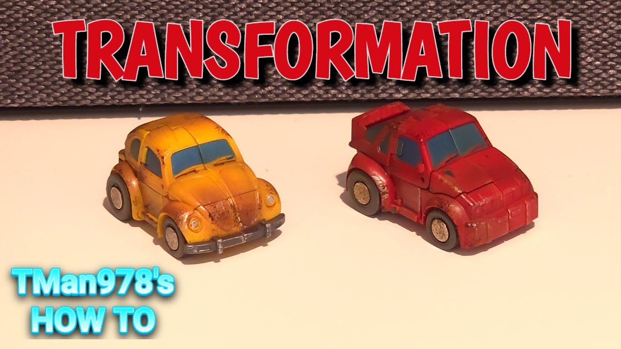 TMan978's HOW TO: Transform Newage Herbie & Vanishing Point To Robot & Vehicle Mode
