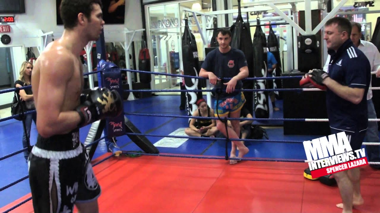 Artem Levin Workout for Lion Fights against Simon Marcus for WBC Muay Thai Light Heavyweight Title