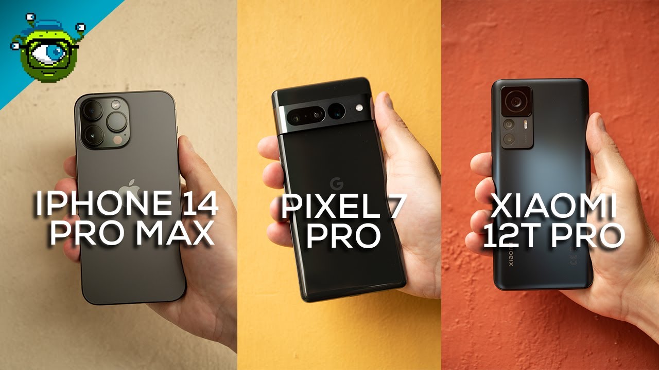 Google Pixel 7 Pro VS iPhone 14 Pro Max VS Xiaomi 12T Pro | Real World Camera Test