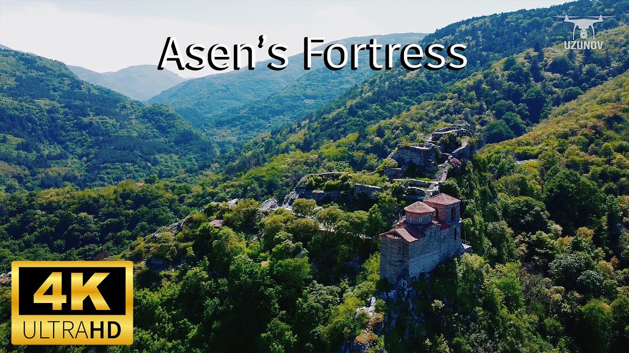 Asen's Fortress, Asenovgrad - 4K Drone Video