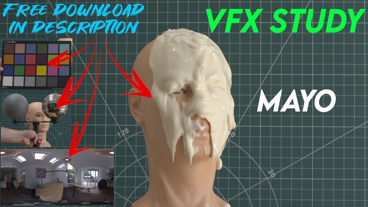 VFX Study - Mayonnaise Simulation - Practical Reference