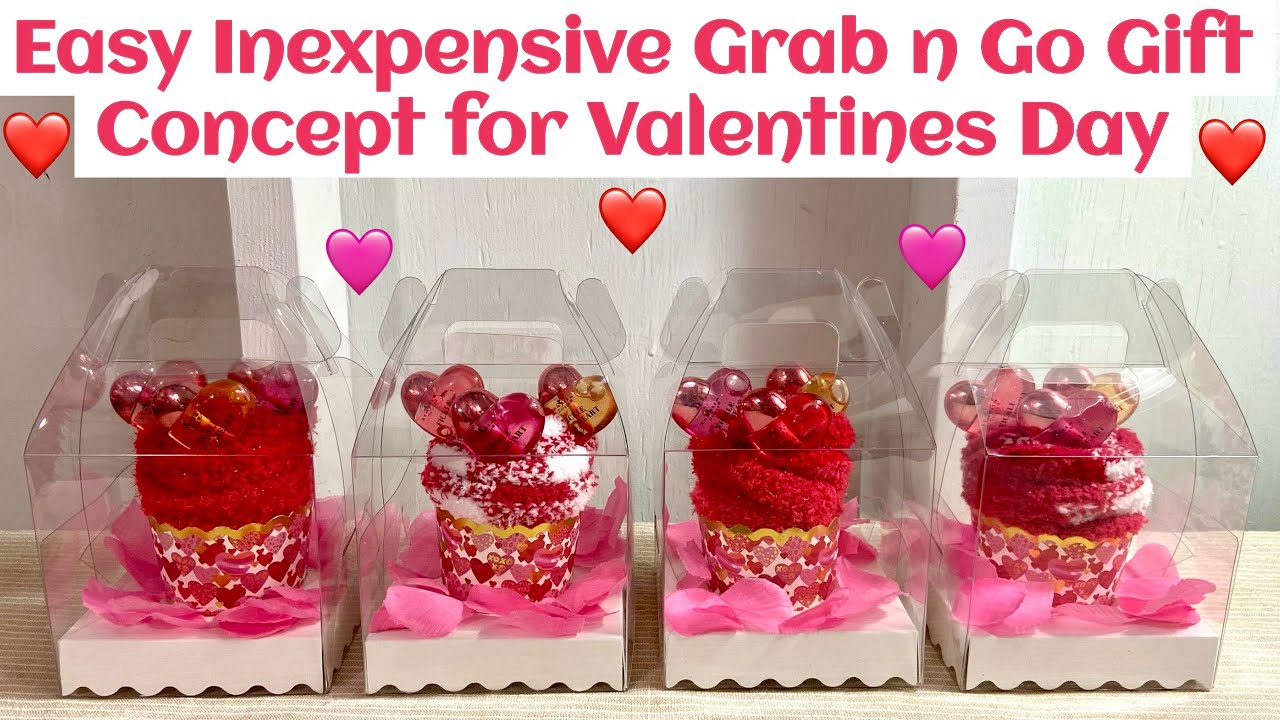 Easy Inexpensive Grab N Go Gift Concept for Valentines Day