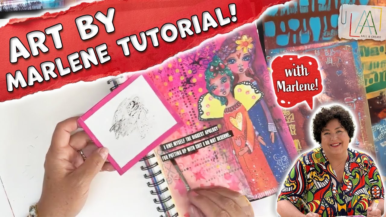 Art By Marlene - with the one and only Marlene here at AALL & Create!