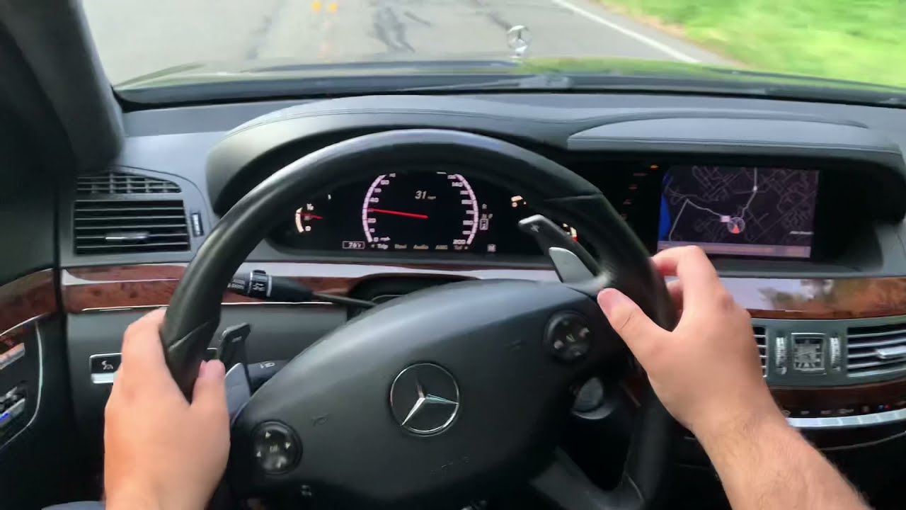 Mercedes Benz S63 Amg 518hp POV Drive *LOUD EXHAUST*