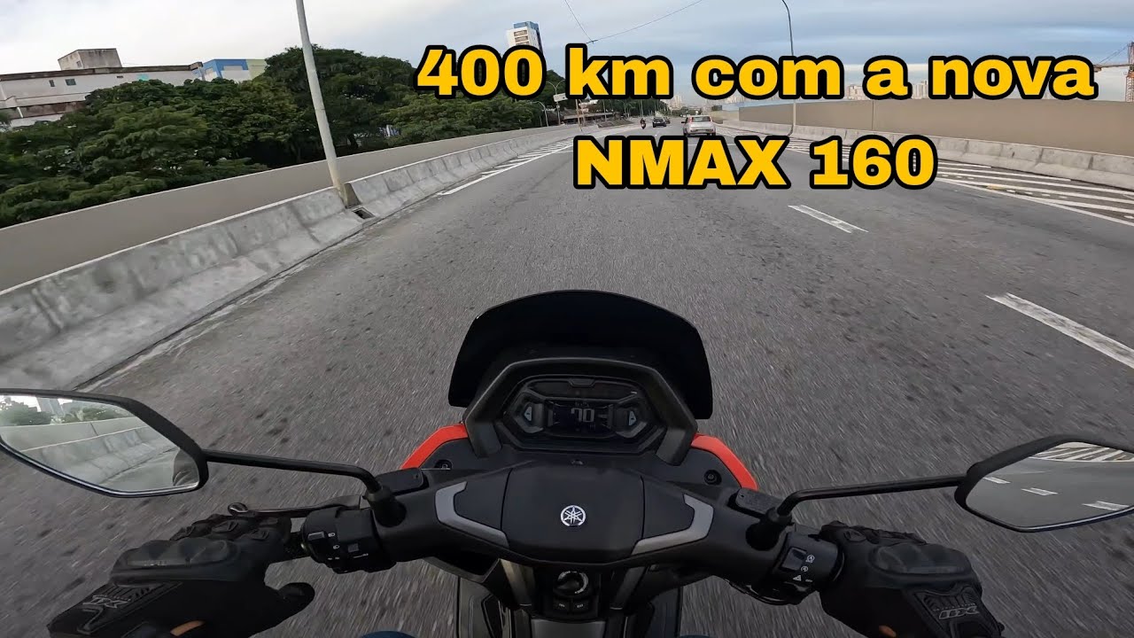 primeira viagem com a nova NMAX 2025.