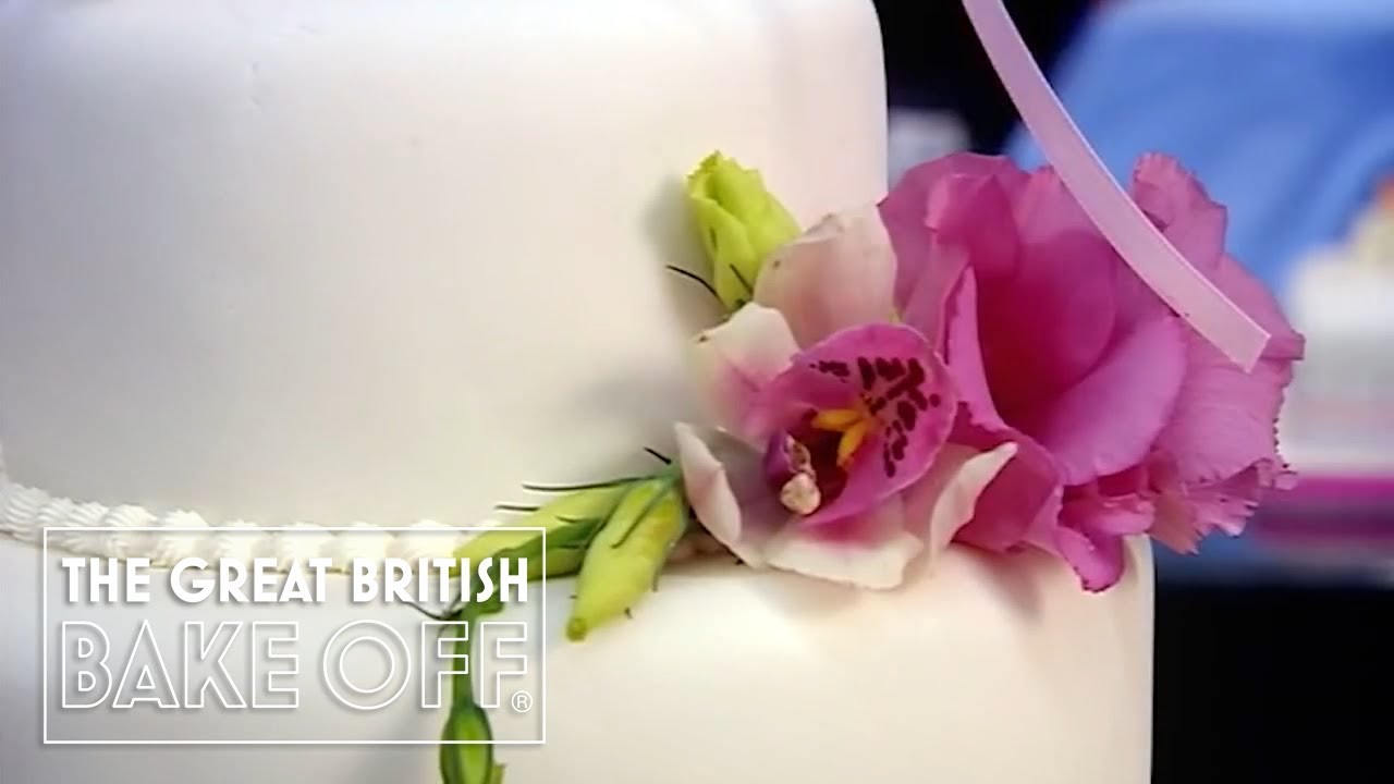 A very royal wedding cake | The Great British Bake Off